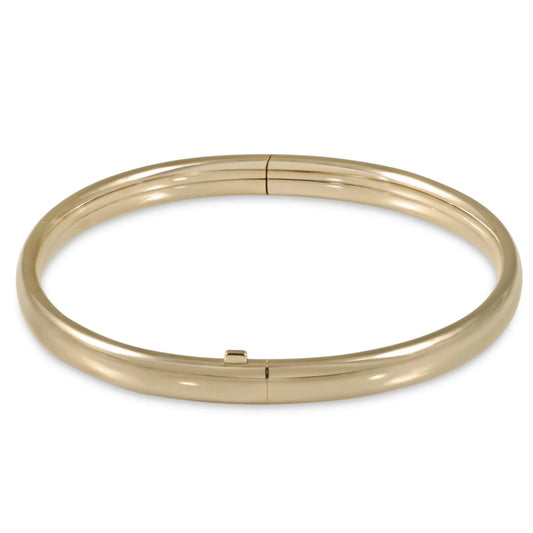 ENewton/ Cherish Gold Comfort Fit Bangle