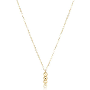 ENewton 16" Necklace Gold- Joy Gold Charm