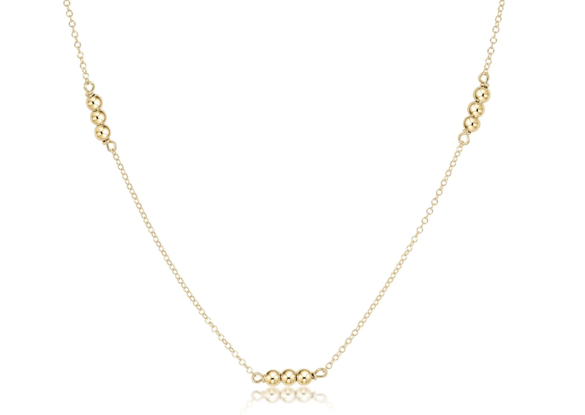 ENewton/ 15" Choker Joy Simplicity Chain Gold-Gold 3MM