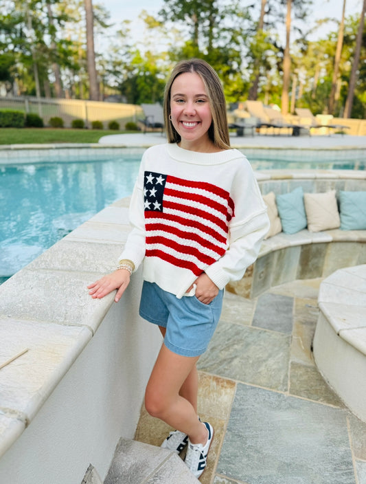 The Let Freedom Ring Sweater