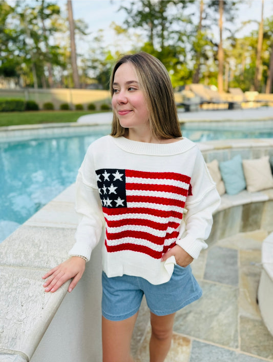 The Let Freedom Ring Sweater