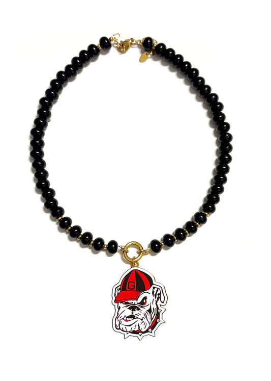 BPD/ The Russell with Bulldog Necklace