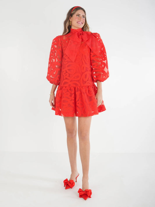 Emily McCarthy/Bella Dress/Joy Organza  FINAL SALE
