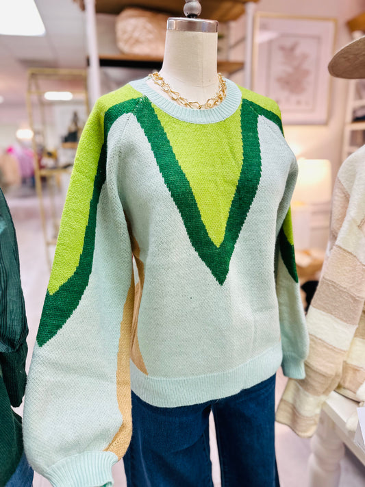 The Shea Striped Sweater