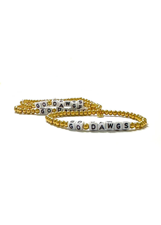 BPD/ The Gameday Blurb Bracelet/ Go Dawgs