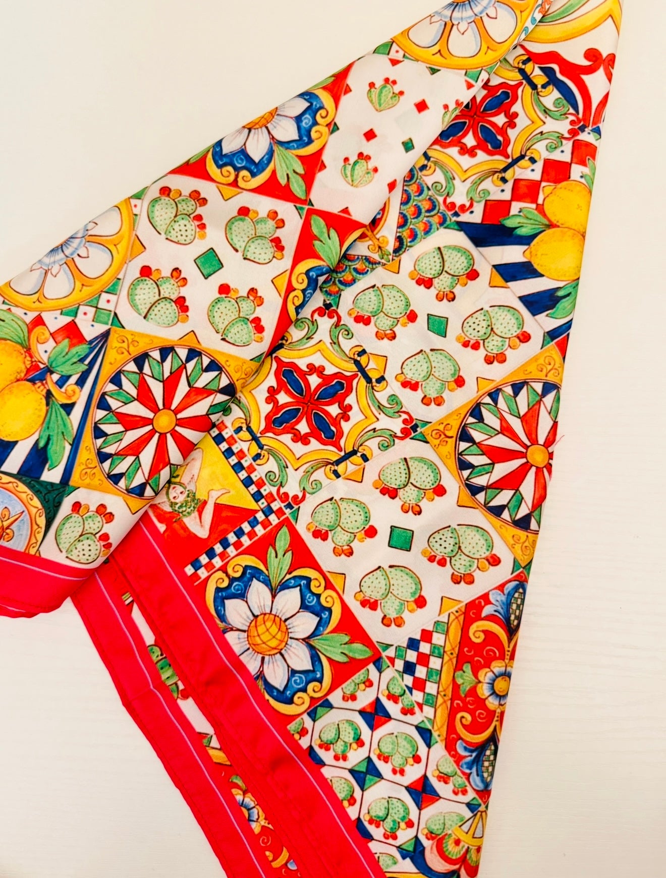The Giovanni Print Italian Scarf
