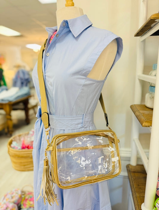 The Game Day Clear Crossbody Bag