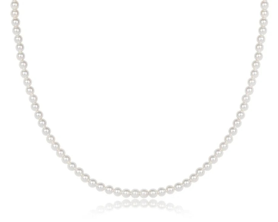 ENewton/ 15" Choker Classic Pearl 3mm Bead