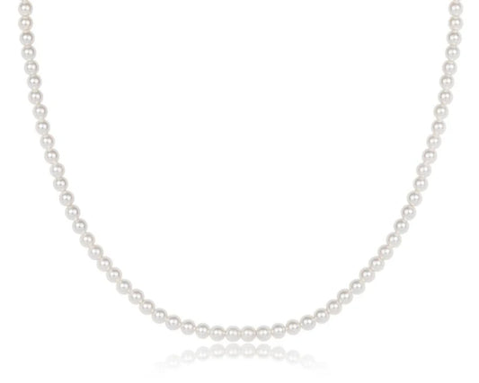 ENewton/ 15" Choker Classic Pearl 3mm Bead