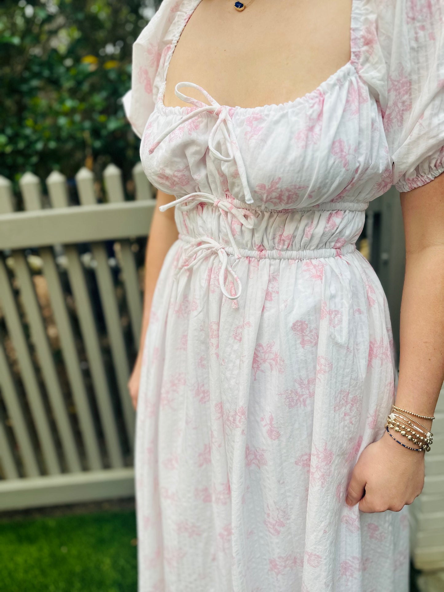 The Jasmine Garden Midi/ FINAL SALE