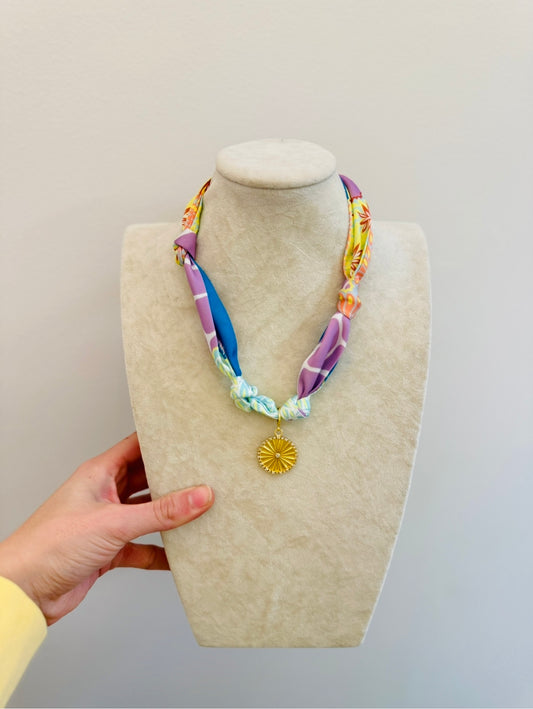 The Create Your Own Scarf Necklace-Large Coin