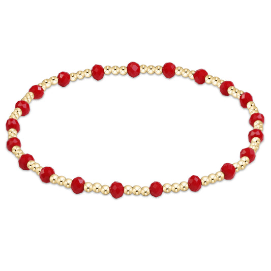 ENewton/ Gameday Flirty Sincerity Bracelet-Red