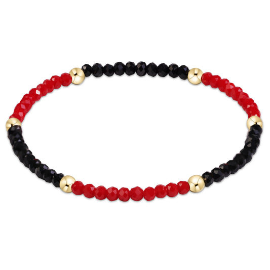 ENewton/ Gameday Flirty Presence Bracelet-Red + Black