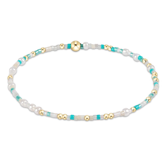 ENewton/ EGirl/ Hope Unwritten Bracelet-Turq It Real Good