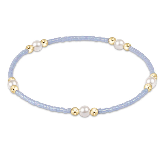 ENewton/ Hope Purpose Pearl Bracelet-Ocean Mist