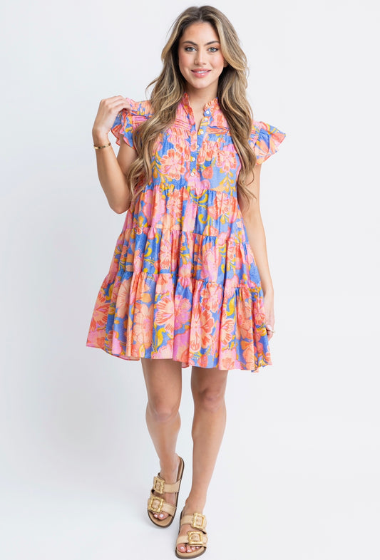 The Francine Floral Dress/ FINAL SALE