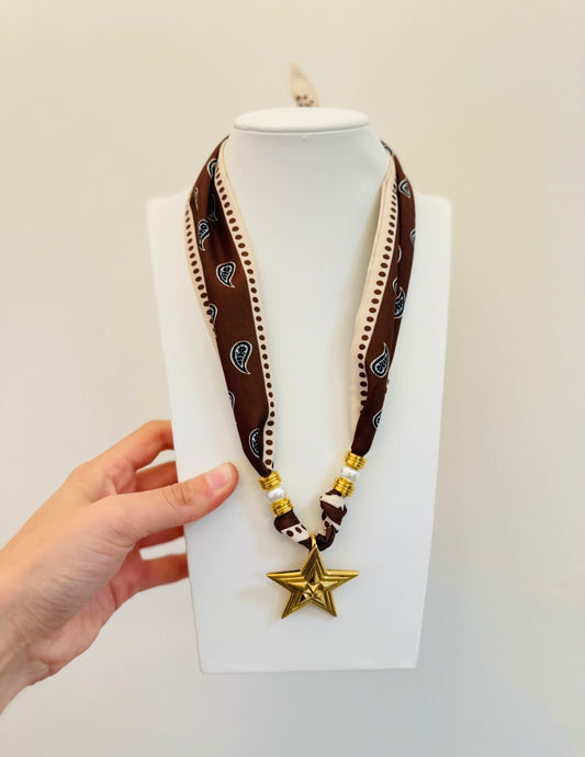 BPD/ Scarf IV Necklace/ Star