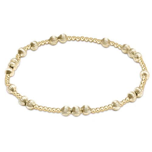 ENewton/ Hope Unwritten Dignity 4MM Bead Bracelet-Gold