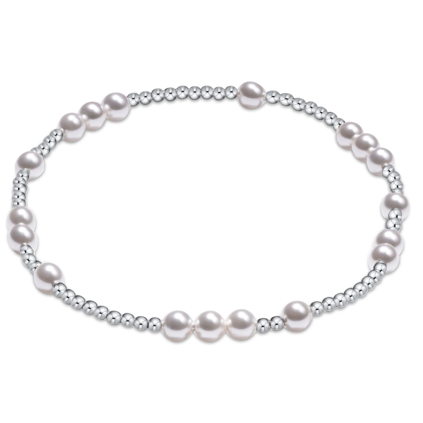 ENewton/ Hope Unwritten Pearl 4MM Sterling Bracelet