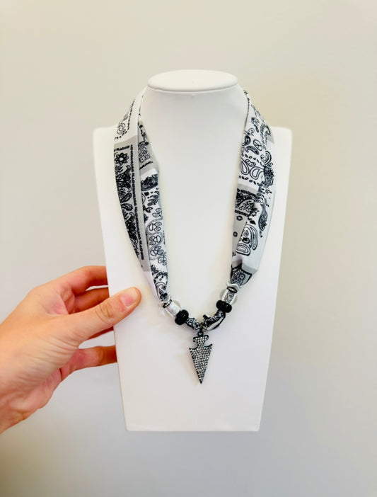 BPD/ Scarf II Necklace/ Arrow