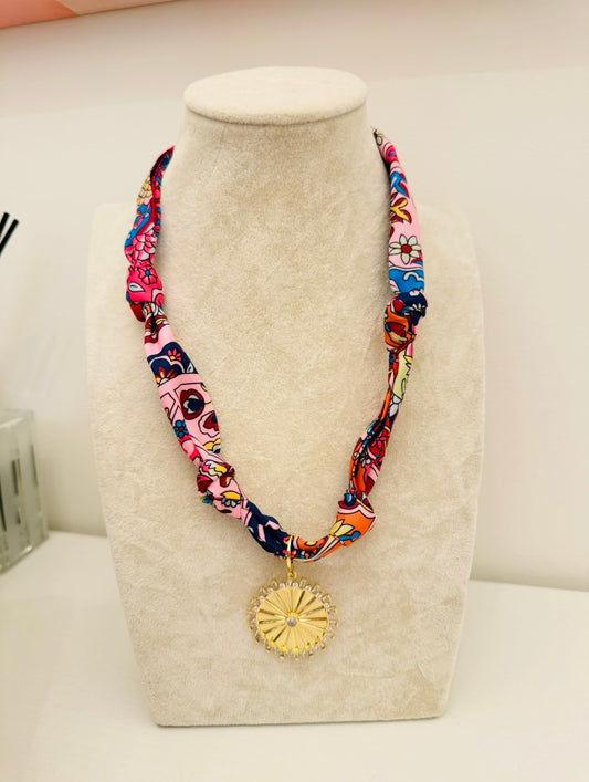 The Create Your Own Necklace-Scarf JJ-Large Coin