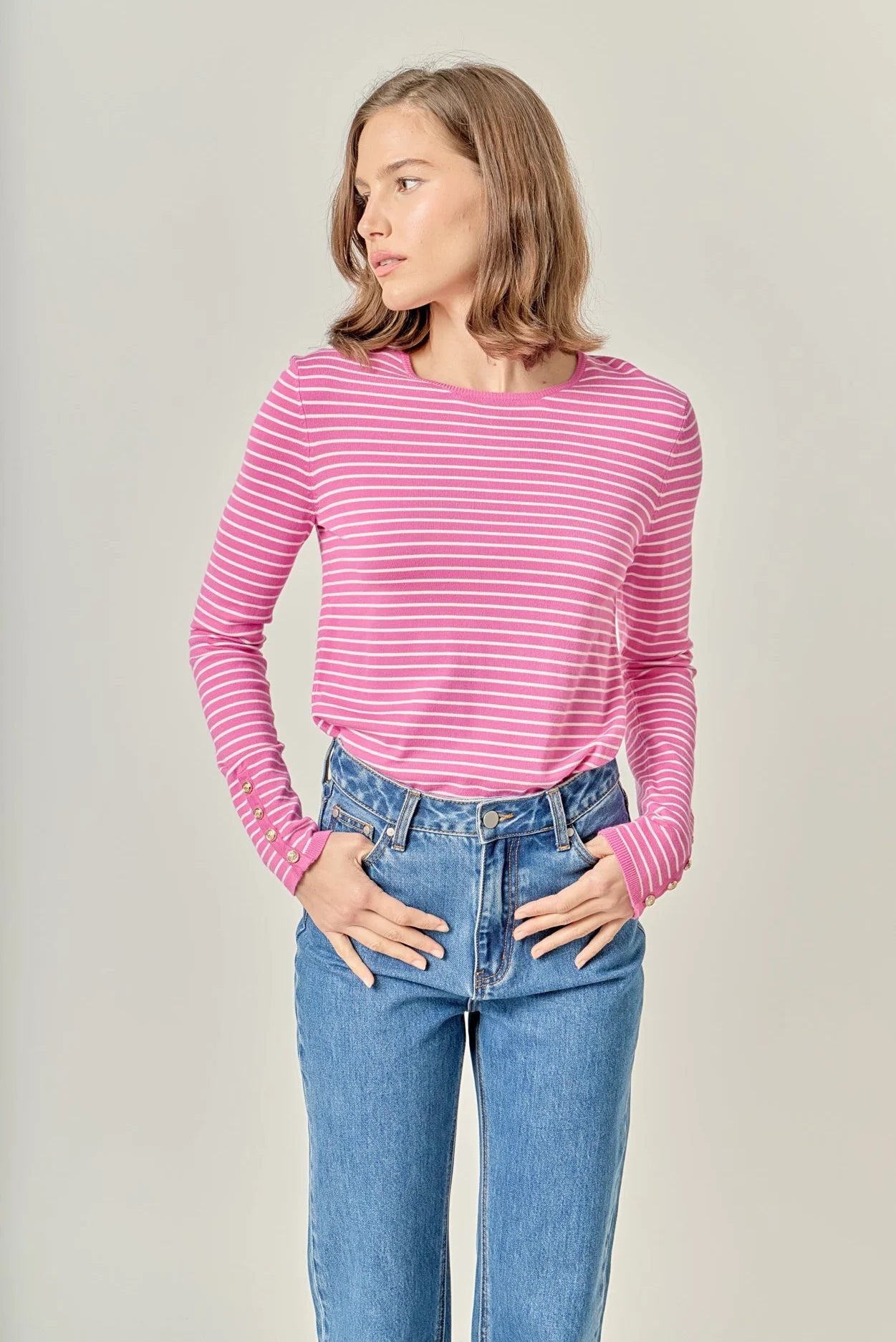 The Starla Striped Sweater