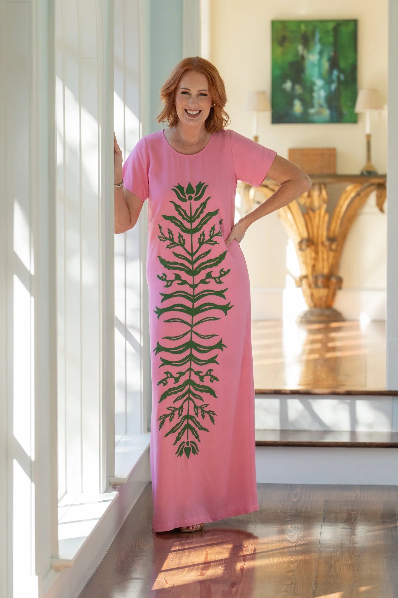 Emily McCarthy/ Cornelia Dress/ Rosé