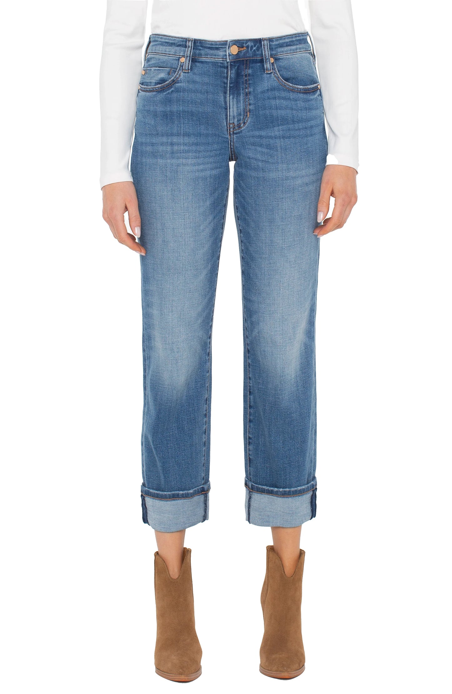 Liverpool/ The Marley GF Cuff Jean