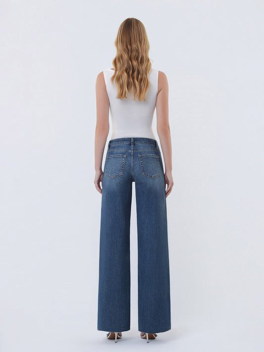 Vervet/ HR Wide Leg Jean/ Ingenuously
