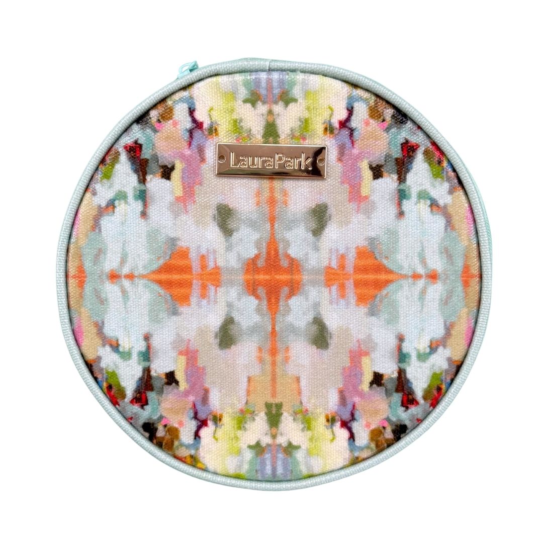 Laura Park/ Round Jewelry Case/ Brooks Avenue