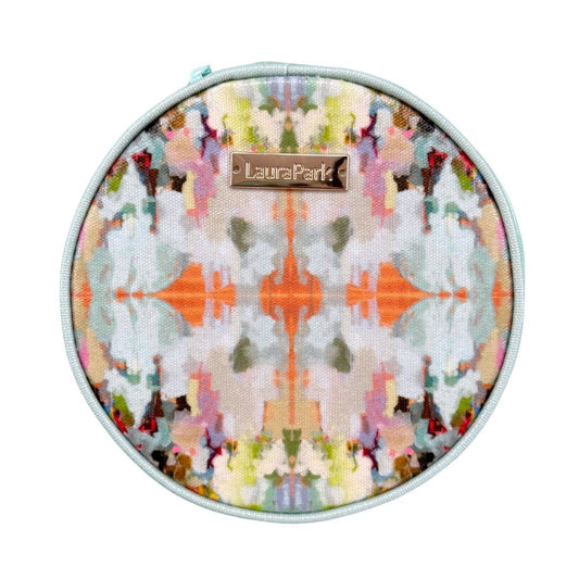 Laura Park/ Round Jewelry Case/ Brooks Avenue