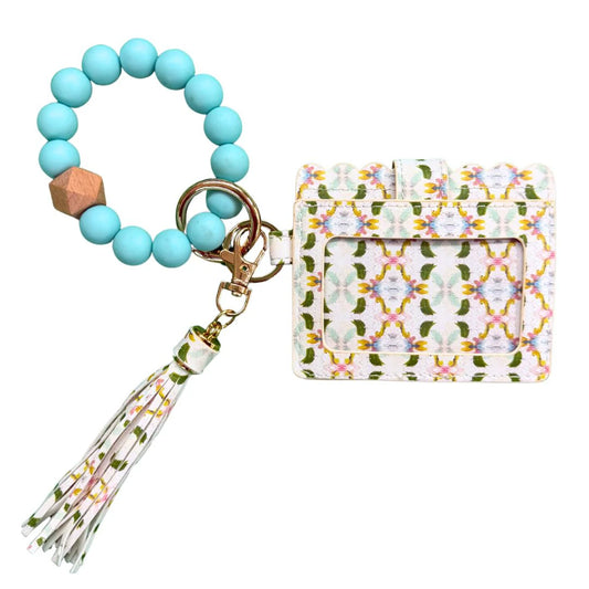Laura Park/ Keychain Wristlet Wallet/ Dogwood