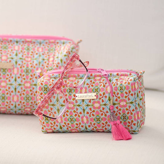 Laura Park/ Signature Small Cosmetic Bag/ Gasparilla