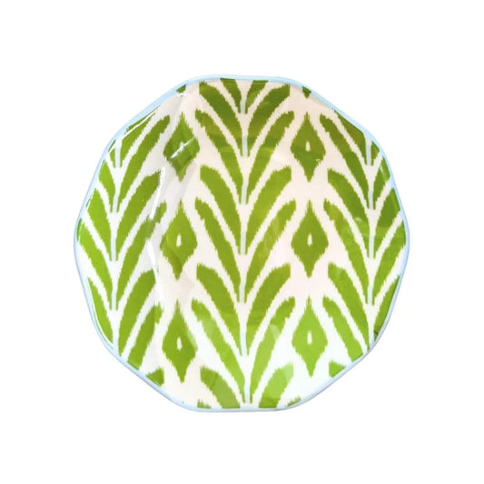 Laura Park/ Ceramic Ring Dish/ Petite Frond Green