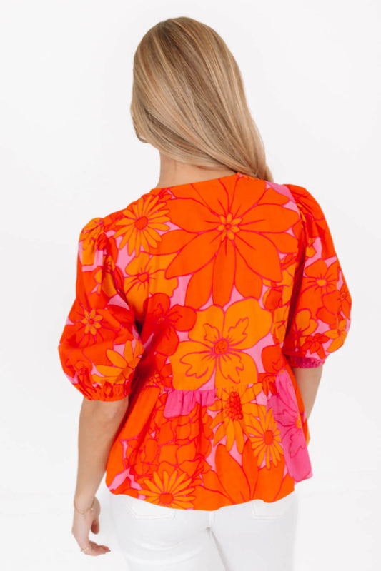 J.Marie/ The Lizzie Tie Top/ FINAL SALE