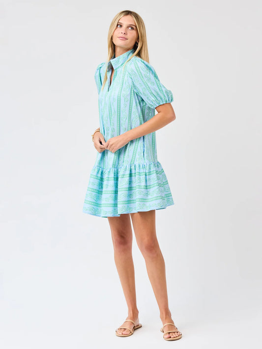 MS/ The Nancy Dress/ Garden Lace Green