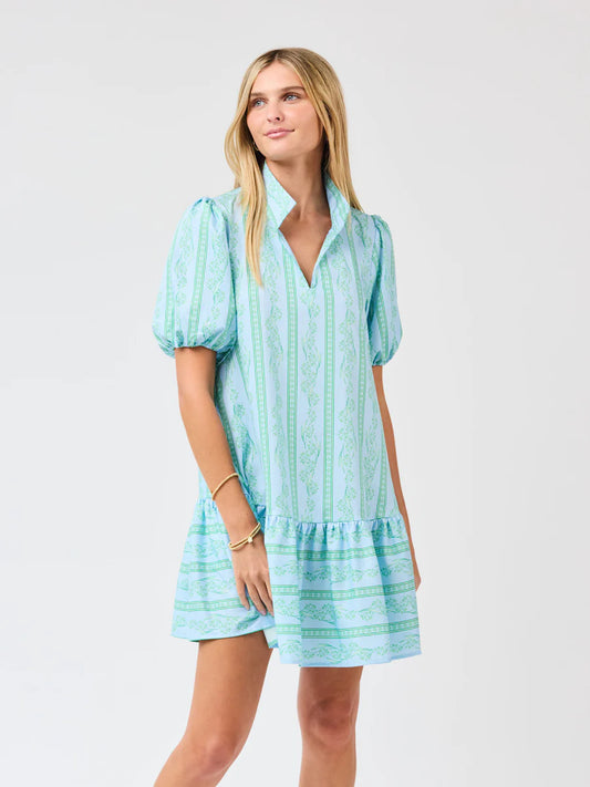 MS/ The Nancy Dress/ Garden Lace Green