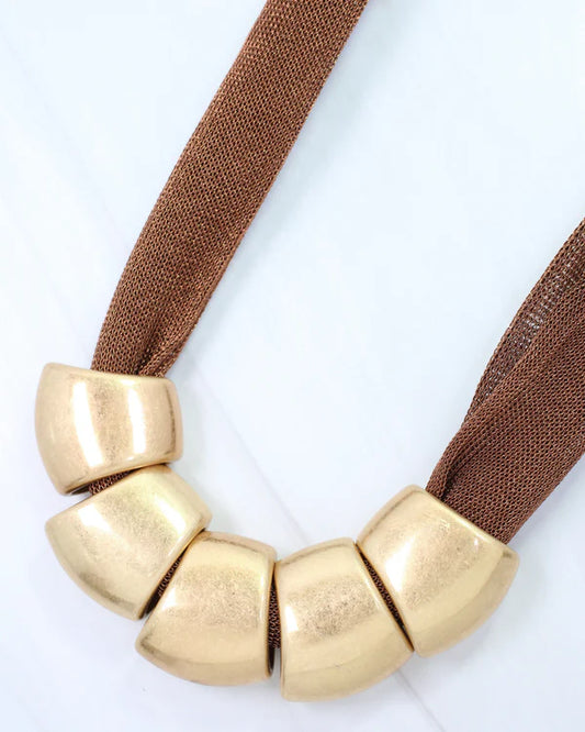 The Alexia Mesh Necklace