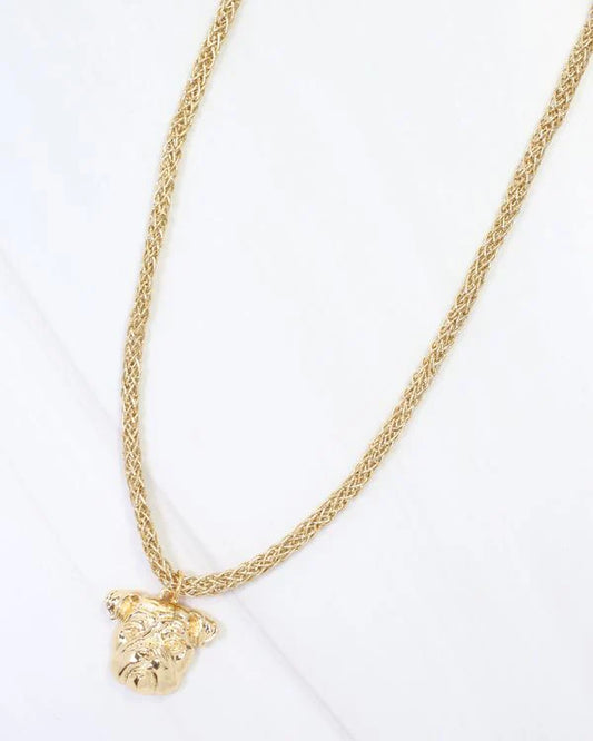 The Corie Cord Necklace/ Dog