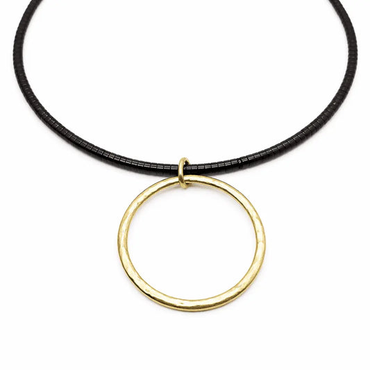 EG/ The Heishi "Big Gold" Necklace