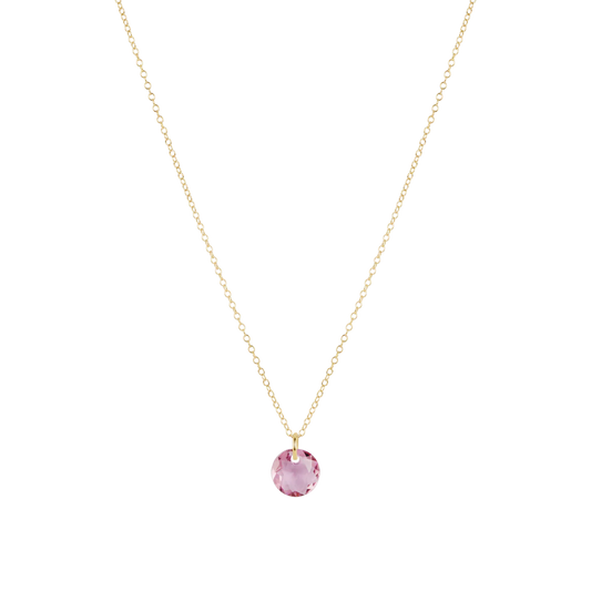 ENewton/ 16" Necklace Gold-Reflection Small Charm-02