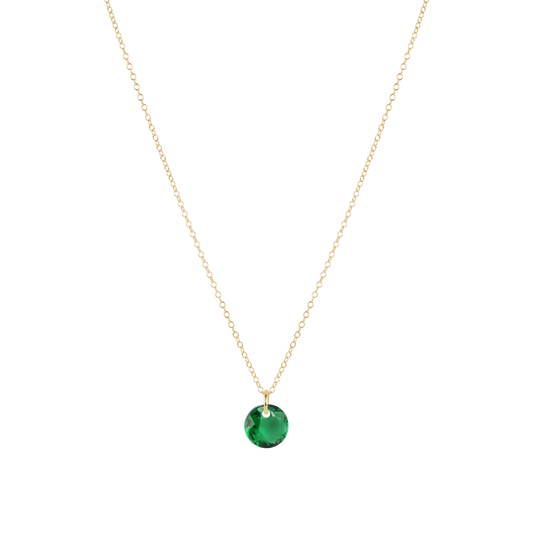 ENewton/ 16" Necklace Gold-Reflection Small Charm-05