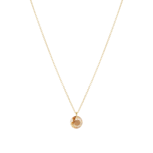 ENewton/ 16" Necklace Gold-Reflection Small Charm-11