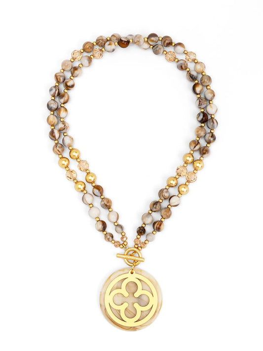 The Florence 2-in-1 Toggle Necklace