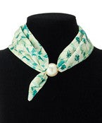 The Paloma Printed Scarf Necklace