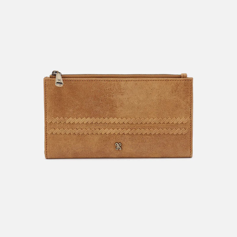 HOBO/ The Jill Large Bifold Wallet/ Whiskey