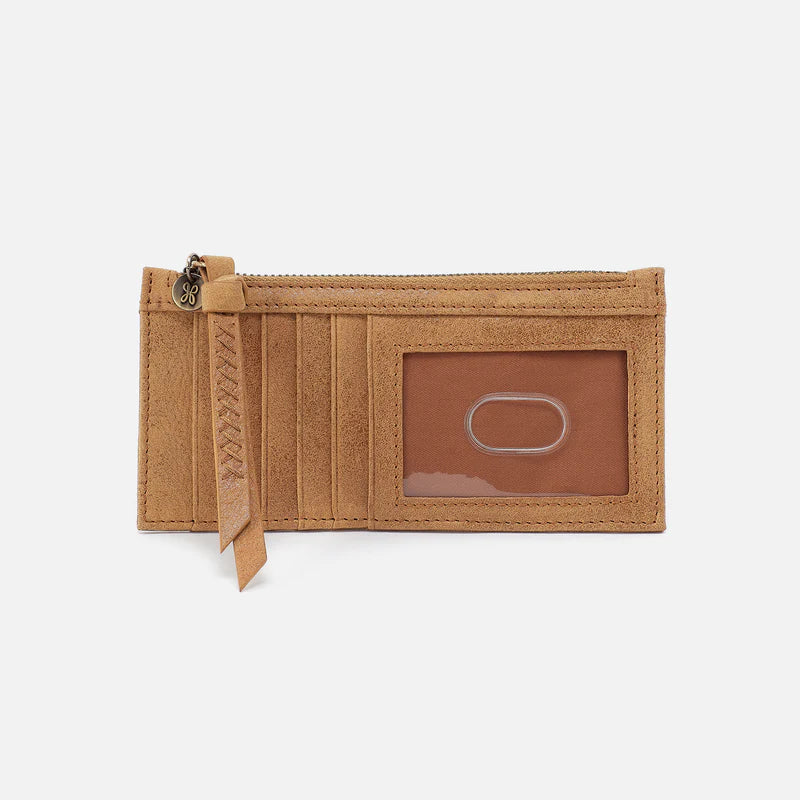HOBO/ The Carte Card Case/ Buffed Leather Whiskey