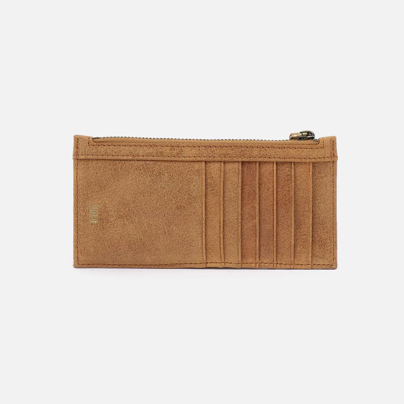HOBO/ The Carte Card Case/ Buffed Leather Whiskey