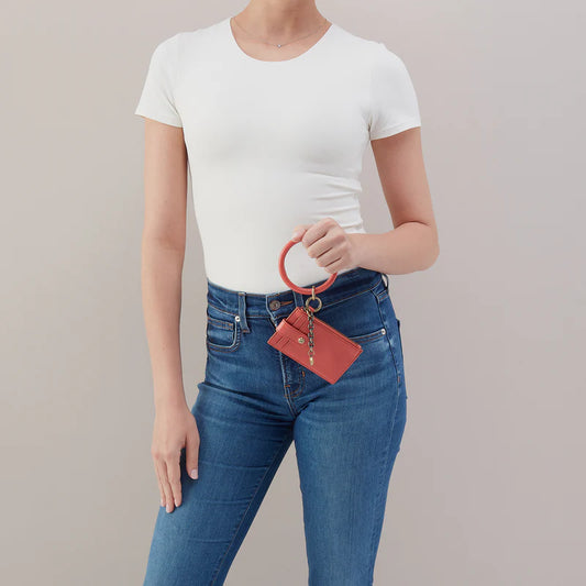 HOBO/ The Ring CC Wristlet/ Pink Mirage