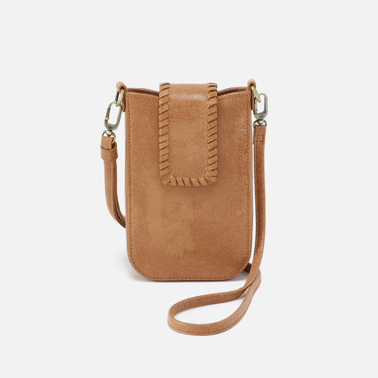 HOBO/ The Expedition Phone Crossbody/ Buffed Leather Whiskey